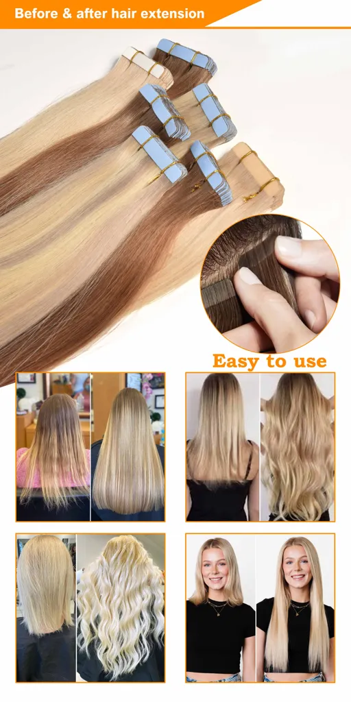 Hopeshairのヘアエクステ用カラーリング